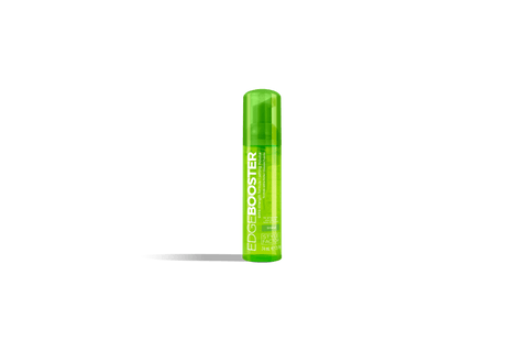 Green bottle of Style Factor Edge Booster extra strength formula hair mousse.