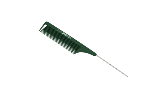 Anti-Static Pin Tail Styling Comb DarkGreen