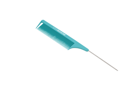 Anti-Static Pin Tail Styling Comb Light Blue