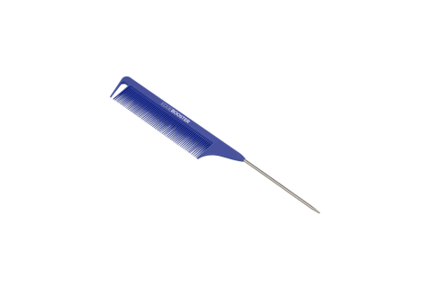 Anti-Static Pin Tail Styling Comb Blue