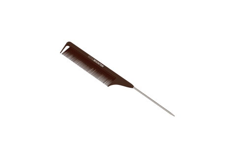 Anti-Static Pin Tail Styling Comb DarkBrown