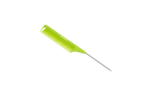 Anti-Static Pin Tail Styling Comb Green