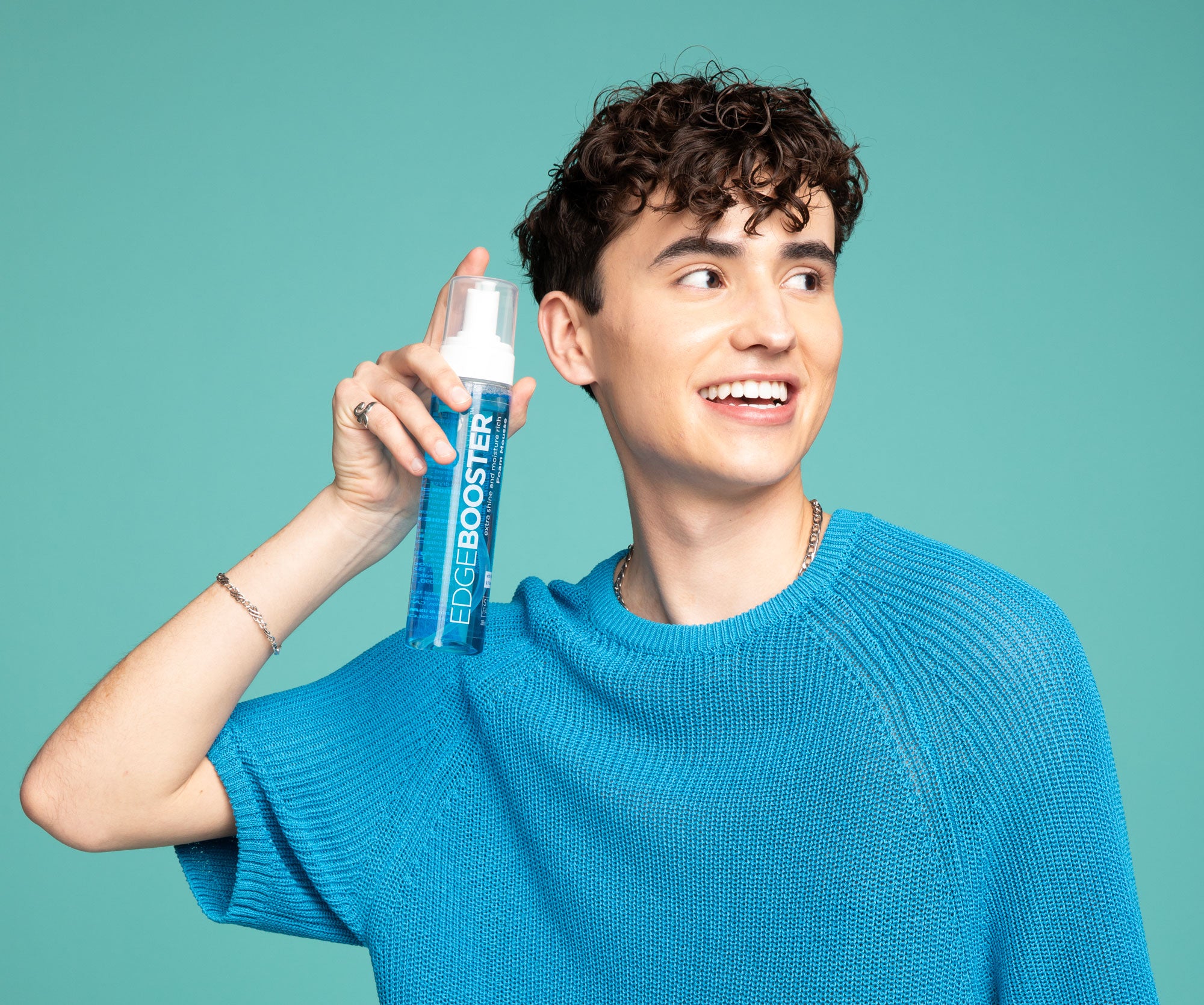 EDGE BOOSTER Extra Shine and Moisture Rich Foam Mousse – Style Factor