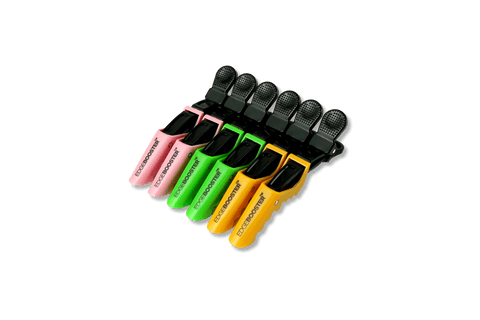 Crocodile Hair Clip Orange/Green/Pink