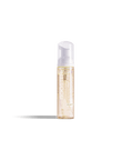 A single bottle of Style Factor Edge Booster Mousse, infused with Argan Oil, stands against a black background. 
