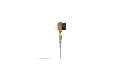 Hammer Brush mini Gold/Silver