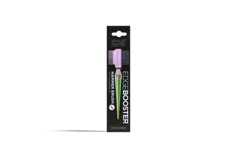 Hammer Brush mini Purple/Green