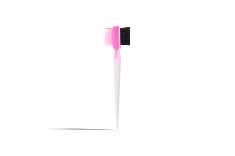 Hammer Brush Type S Hot Pink/White