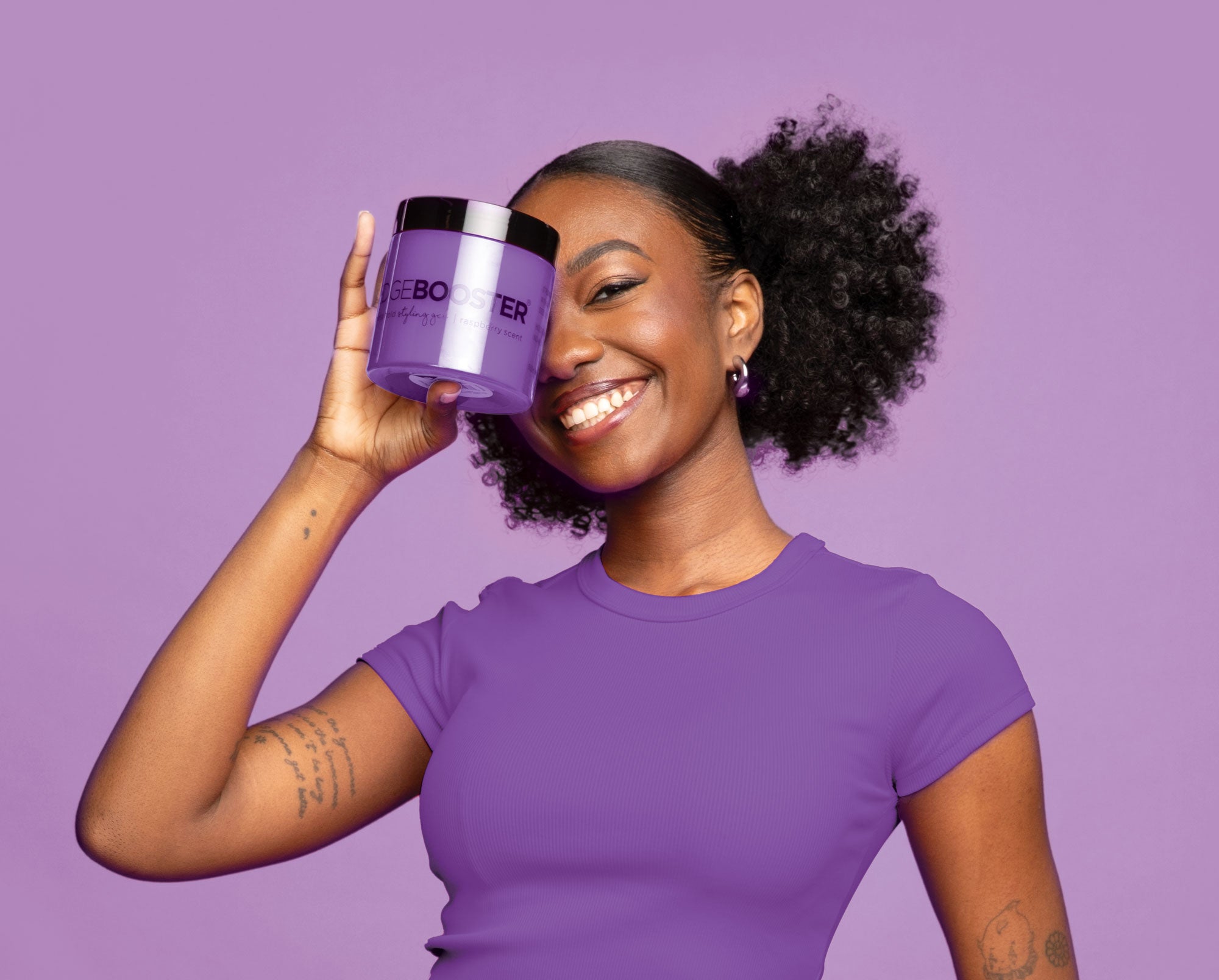 EDGE BOOSTER Strong Hold Styling Gel Lemon Berry – Style Factor