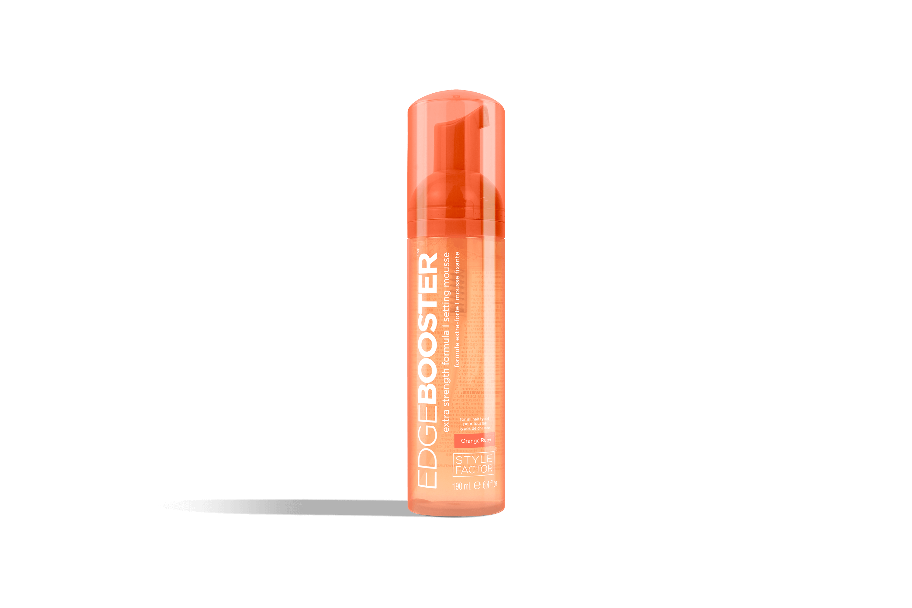 EDGE BOOSTER Extra Strength Formula Setting Mousse Orange Ruby – Style ...